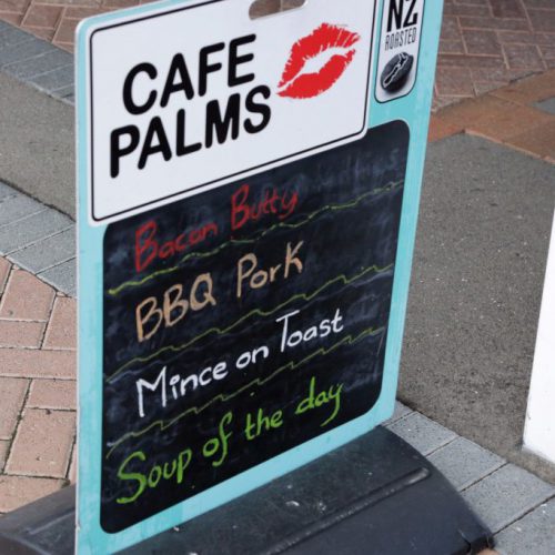Palms Cafe soup of the day